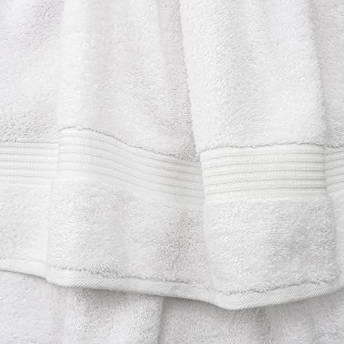 Cotton Paradise 6 Piece White Towel Set 1