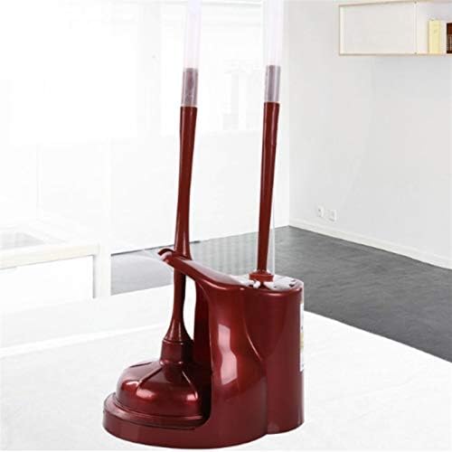 Biaoyu 2-in-1 Toilet Plunger with Brush and Holder