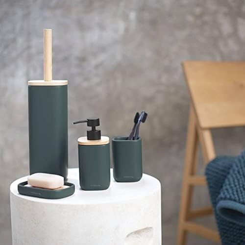Sealskin Mind Toilet Brush and Holder Dark Green