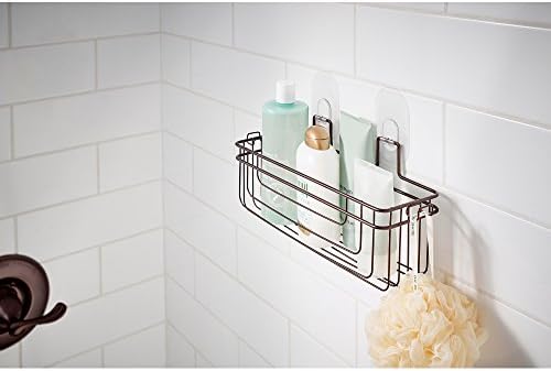 Franklin Brass IncrediGrip Single Storage Shower Basket Classic Bronze