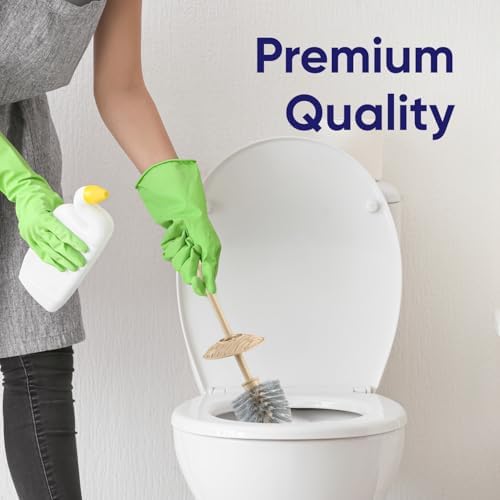 Superio Wicker Style Toilet Bowl Brush and Holder 1