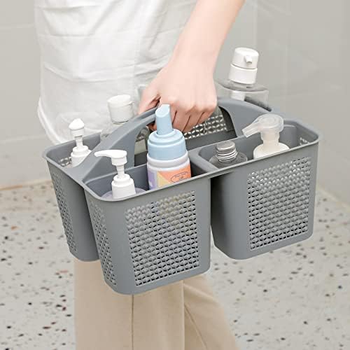 UUJOLY Plastic Shower Caddy Bucket with Handle
