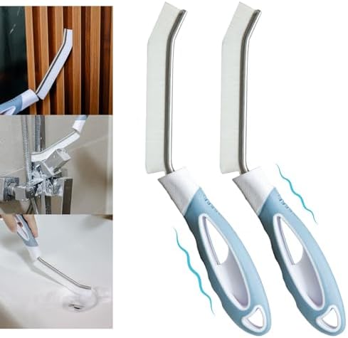 Anzutra 2PCS Hard Bristle Crevice Cleaning Brush Set