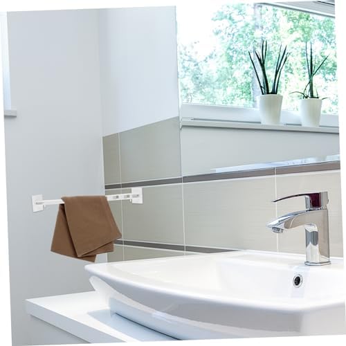 WOONEKY Abs Rv Shower Corner Shelf Retainer Bar