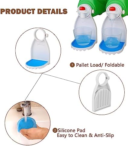 Laundry Detergent Drip Catcher White Pack of 2