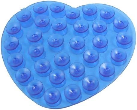 Qtqgoitem Blue Suction Cup Bathroom Holder