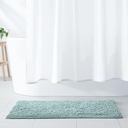 Amazon Basics Seafoam Green Bath Rug 21x34