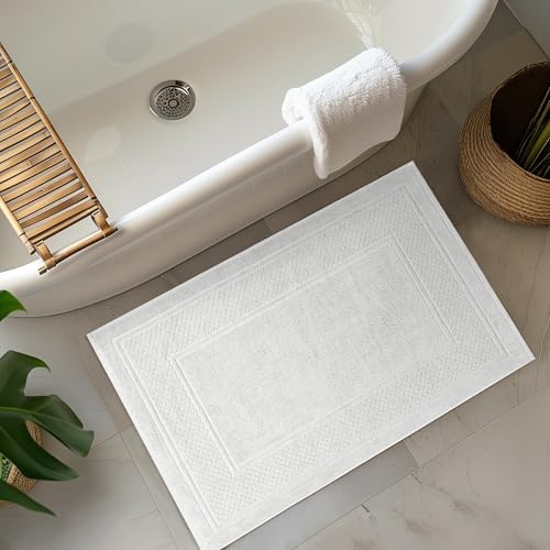 Avalon Towels White Bath Mat Set of 2 1