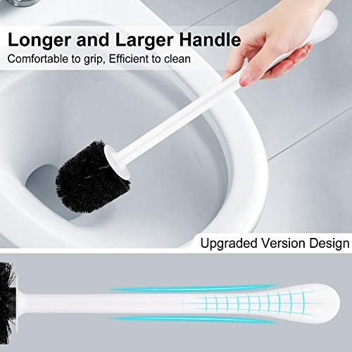 UPTRONIC 3 Pack Toilet Brush and Plunger Set