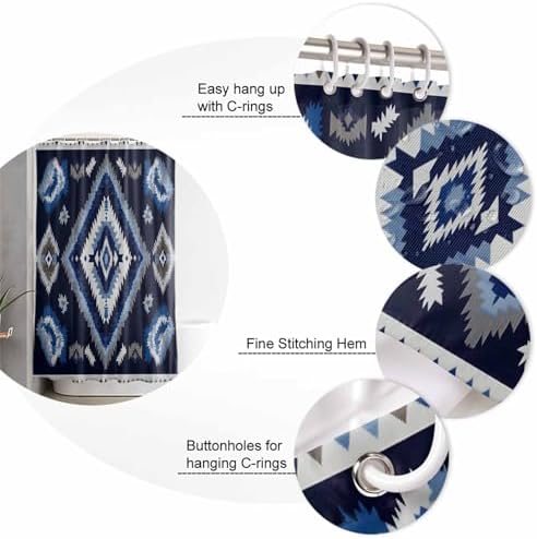 ZOE GARDEN Southwest Aztec Bathroom Set