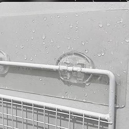 4 Pack Strong Transparent Shower Caddy Adhesive Stickers