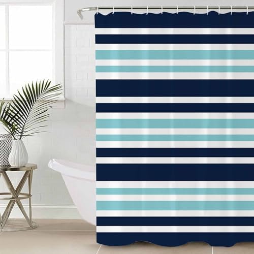 ZOE GARDEN Dark Blue Bathroom Set with Rug and Accessories