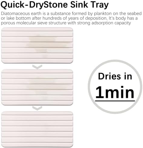 YEECOPON Set of 4 Bathroom Vanity Tray