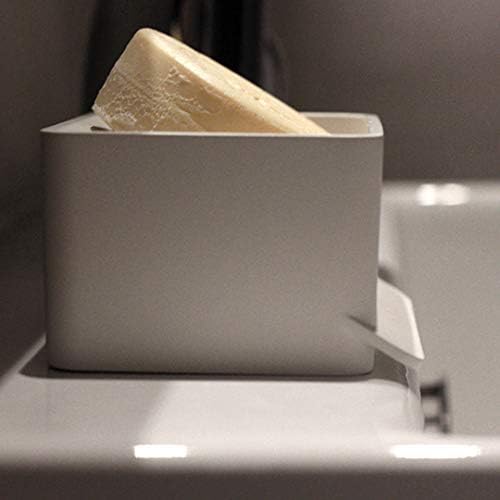 Soap Mate Slanted Soap Dish with Self-Draining and Drying Fast