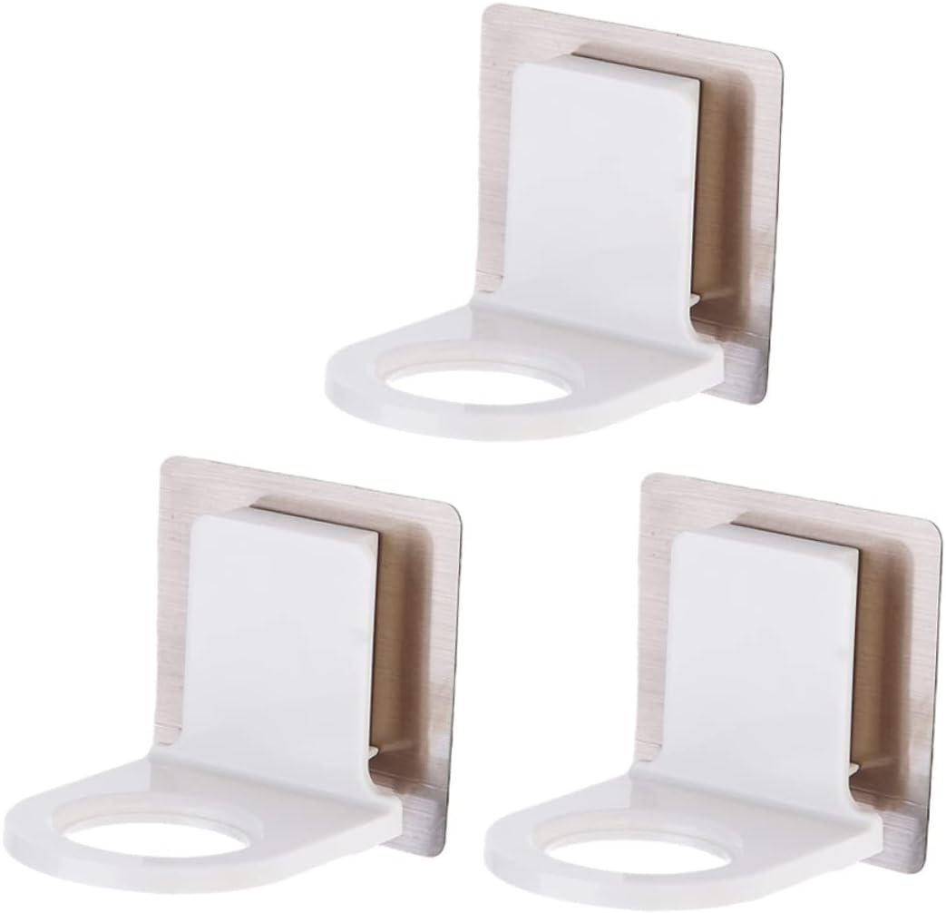Anneome 3PCS Self-Adhesive Shower Gel Bottle Rack