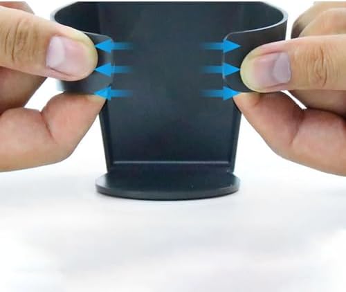 Tomotato Black Car Cup Holder for Water Bottles and Soda Cans