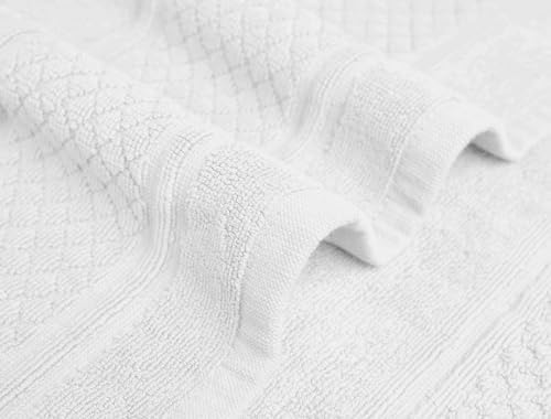 Avalon Towels White Bath Mat Set of 2 1