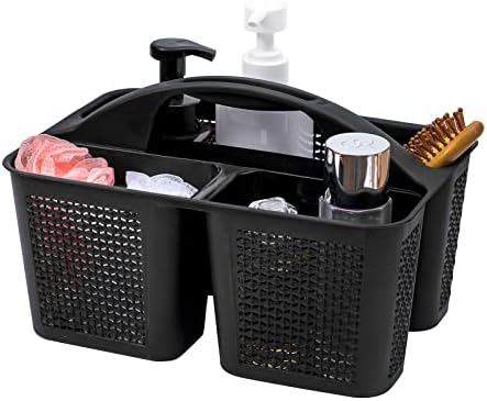 UUJOLY Plastic Portable Shower Caddy Basket Organizer