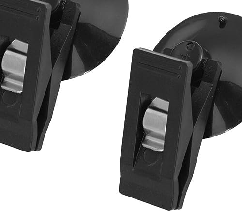 Car Suction Cup Clip Round Ticket Holder Reusable Fixing Tool