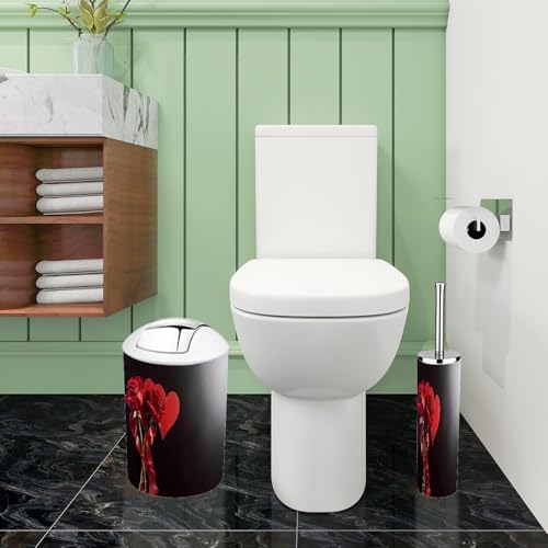 Boho Love Valentine Bathroom Accessory Set 6 Piece
