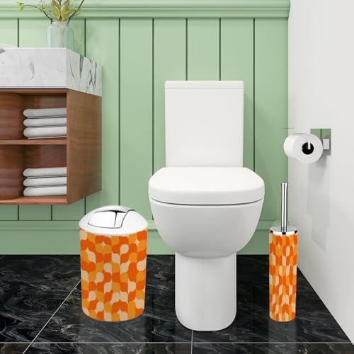 Boho Geometric Bathroom Accessory Set 6 Piece 1