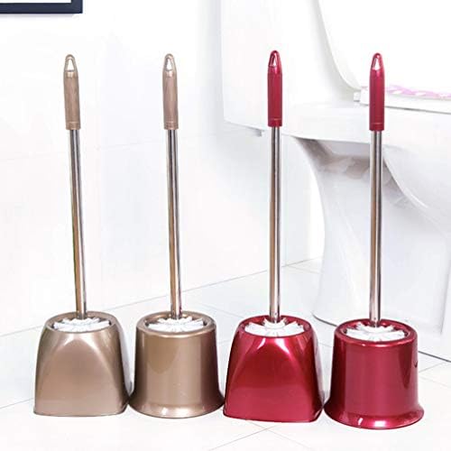 DOITOOL Toilet Brush with Holder Set - Compact and Durable Cleaning Tool