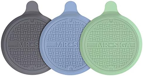 MRSIGA Silicone Drain Stopper 51 3 Pack