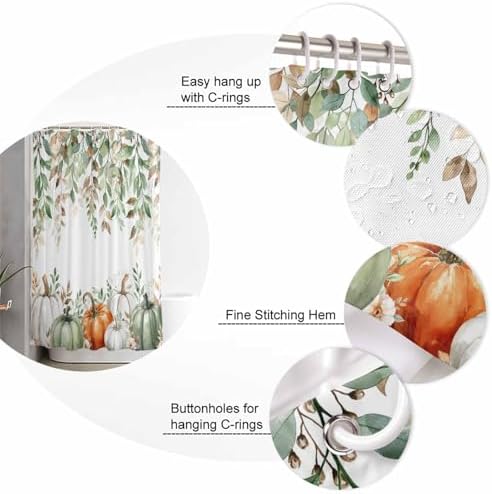 ZOE GARDEN Thanksgiving Bathroom Set 1