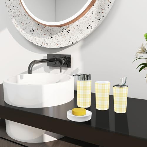 TRANQDEHOM 6-Piece Bathroom Accessory Set