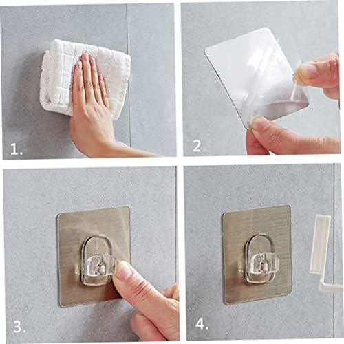 Ipetboom Shower Gel Holder Stand Self-Adhesive Rack for Bathroom