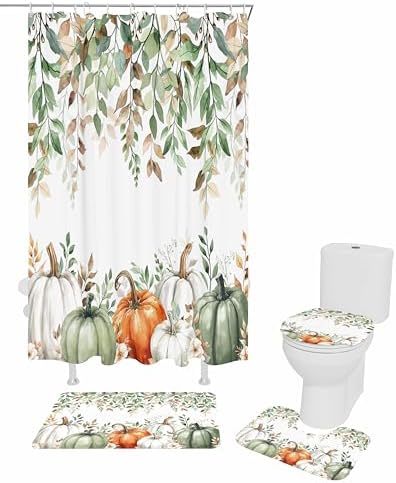 ZOE GARDEN Thanksgiving Bathroom Set 1