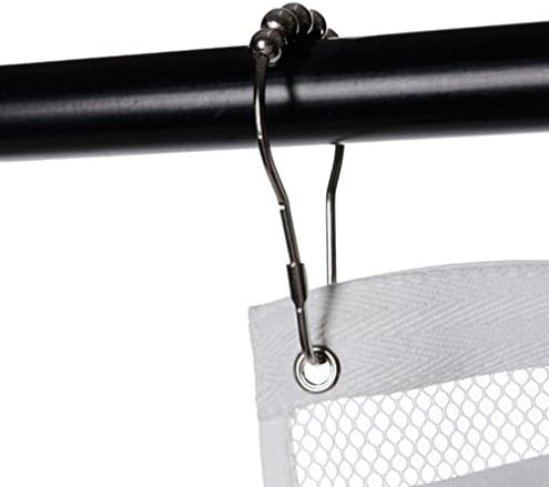 ALYER 6 Pocket Hanging Mesh Shower Caddy - White