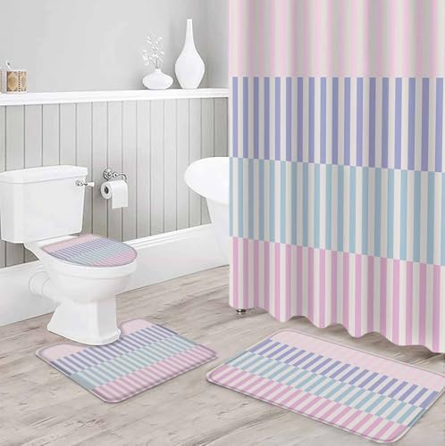 ZOE GARDEN Turquoise Blue Bathroom Set
