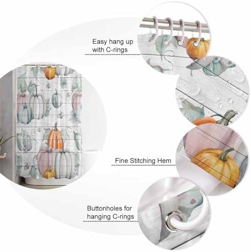 ZOE GARDEN Thanksgiving Bathroom Set