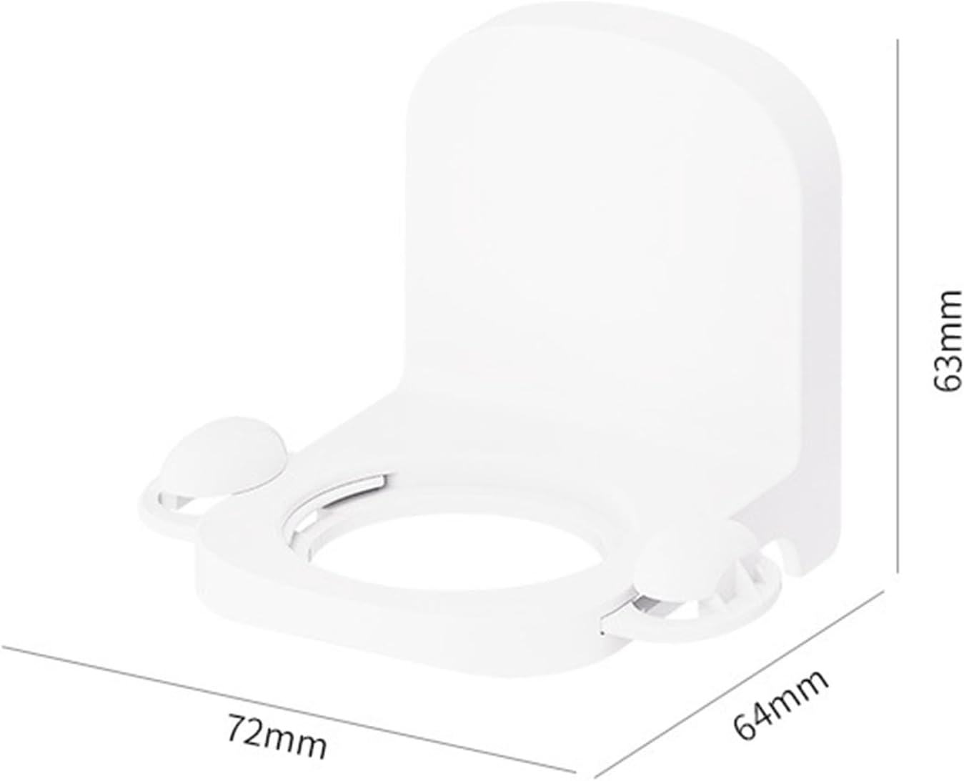Stylish Wall Mounted Shower Caddy for Home Kitchen Bathroom