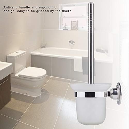Gavigain Wall-Mounted Toilet Scrubber Brush Set with Holder