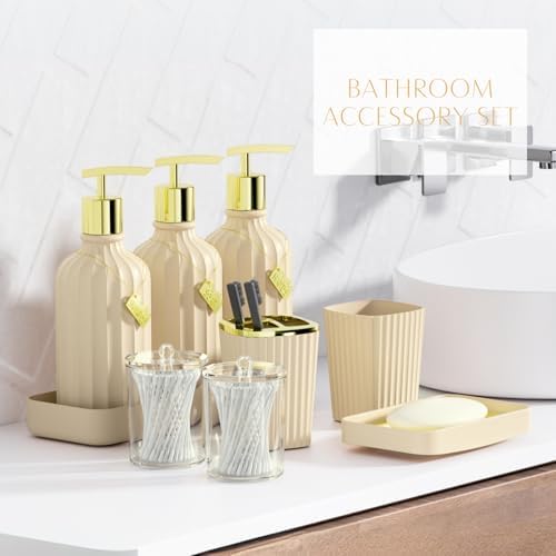 WSBArt 20PC Bathroom Accessory Set