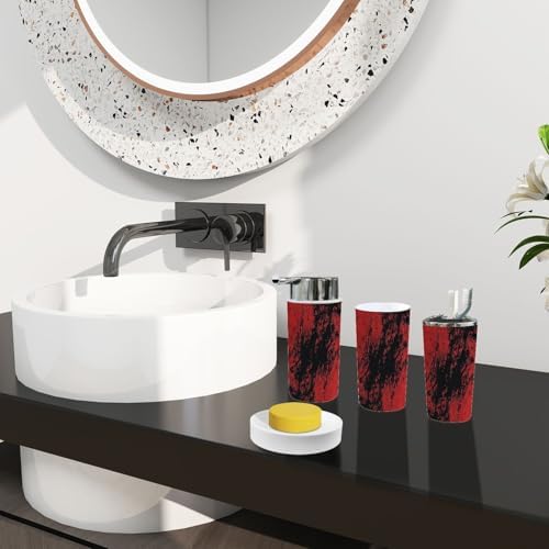 Boho Marble Bathroom Accessories Set 6 Piece