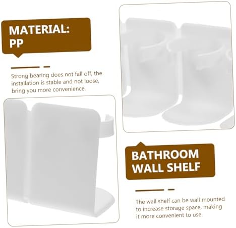 Unomor Wall Mounted Makeup Organizer for Bathroom and Kitchen