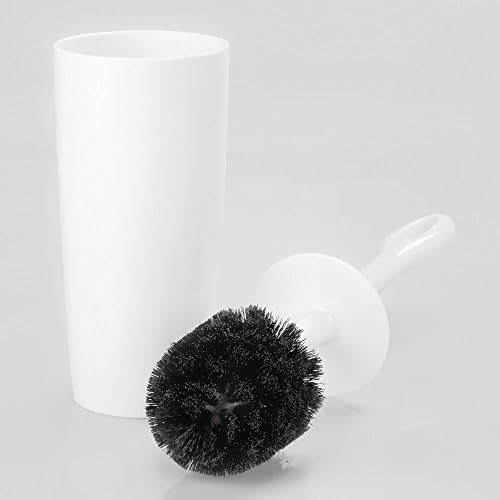 InterDesign iDesign Moda Toilet Bowl Brush and Holder - White