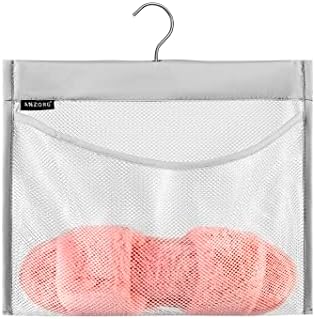 ANZORG Mesh Shower Caddy with Rotating Hanger