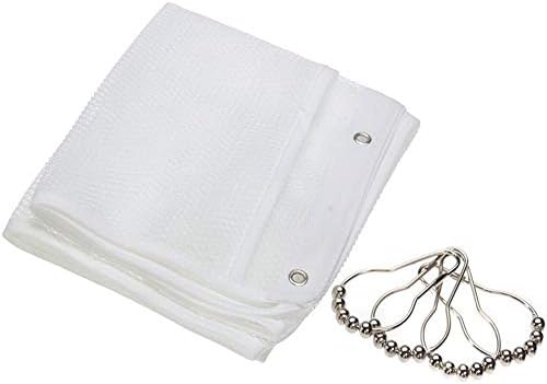Quick Dry Mesh Shower Organizer with 6 Pockets and 4 Hooks