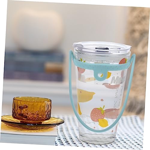 NOLITOY 2pcs Creative Cup Holder Straps for Milk Tea and Coffee