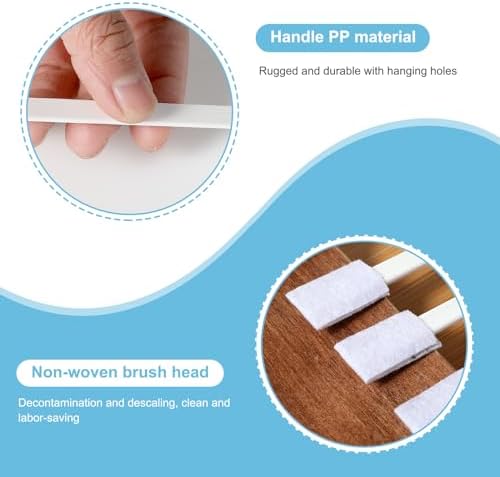 40PCS Disposable Crevice Cleaning Brushes for Small Spaces