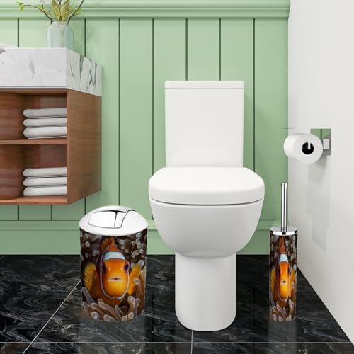 Boho Anemone Bathroom Accessory Set 6 Piece