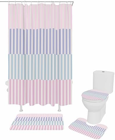 ZOE GARDEN Turquoise Blue Bathroom Set
