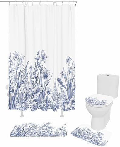 ZOE GARDEN Wildflower Leaf Bath Set