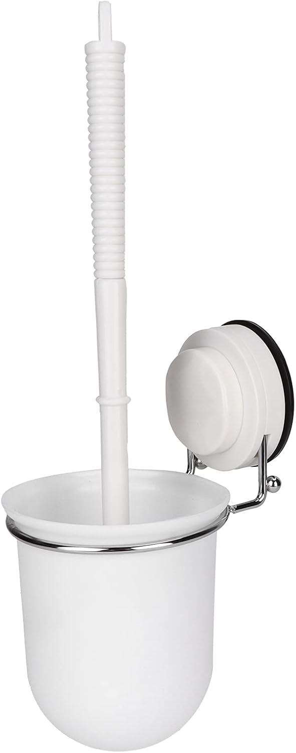 Keenso Toilet Brush with Wall Mount Holder and Suction Cup