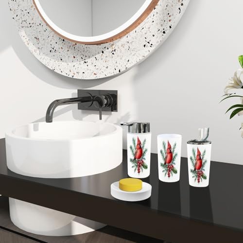 Boho Bathroom Accessory Set of 6 Pieces