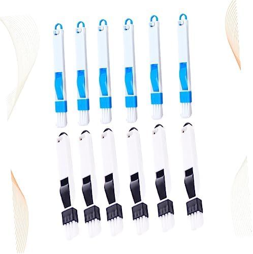 12pcs Multipurpose Window Door Brush Set with Dustpan